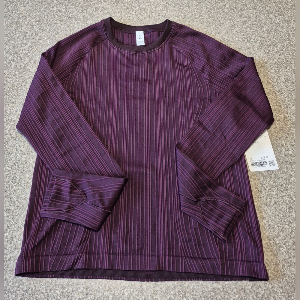Nwt Womens Lululemon Restless Pullover Size 10